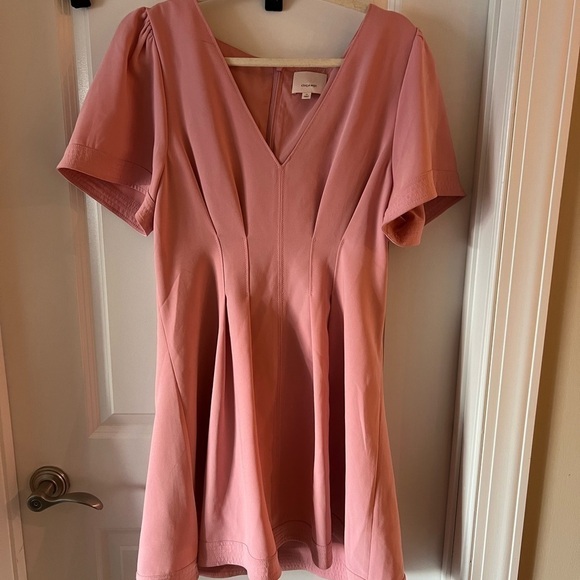 Cinq à Sept Dorine Pintucked Minidress Dress - Picture 3 of 4